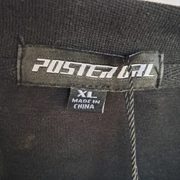 Dolls Kill Poster girl PAID cyber babe asymmetrical crop top NWT - Picture 5 of 6